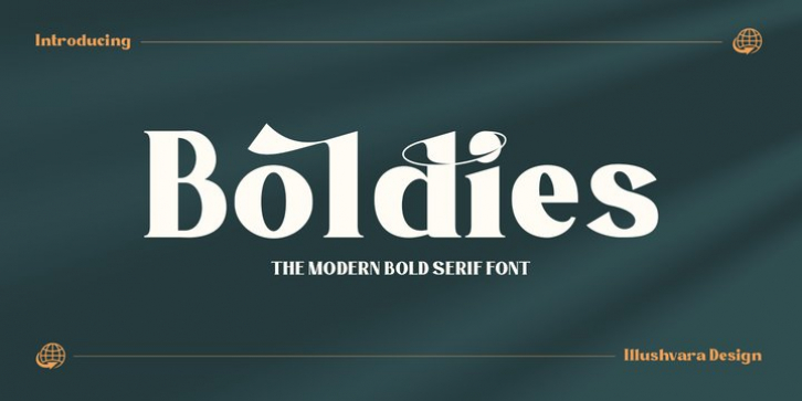Boldies font preview