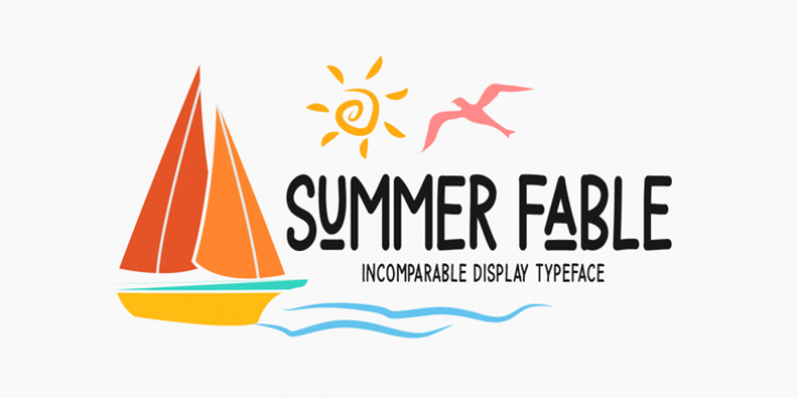 Summer Fable font preview