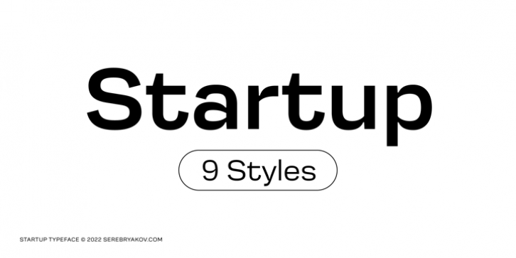 Startup font preview