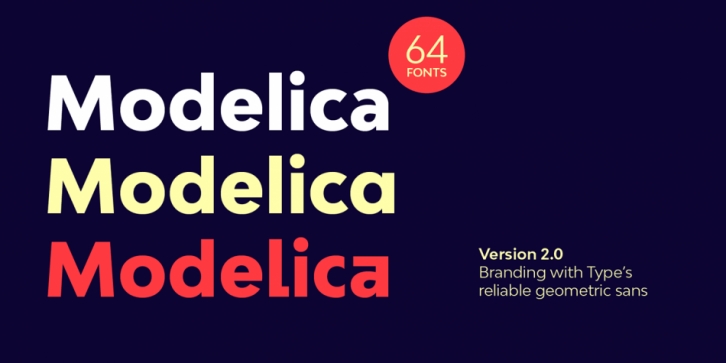 Bw Modelica font preview