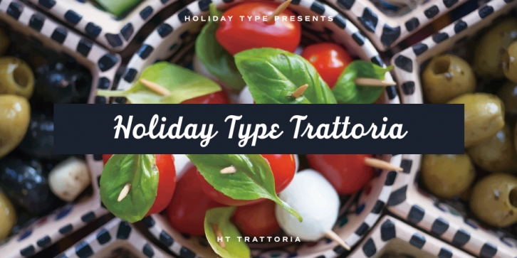 HT Trattoria font preview