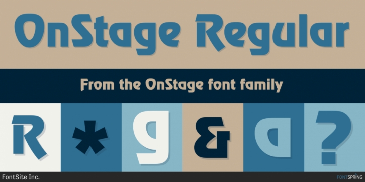 OnStage font preview