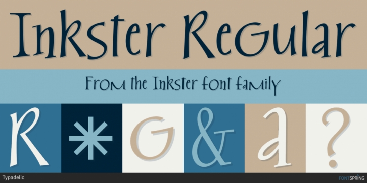 Inkster font preview