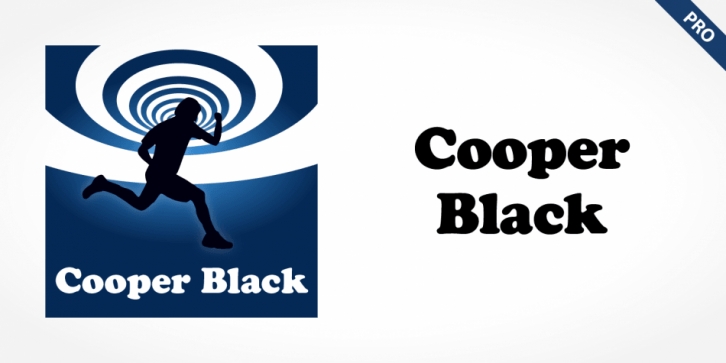 Cooper Black Pro font preview