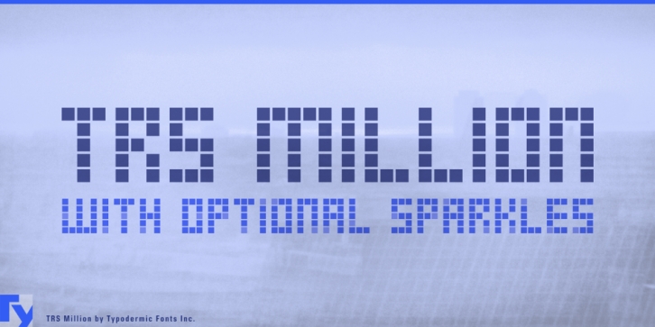 TRS Million font preview