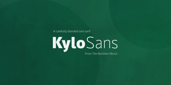 Kylo Sans font preview
