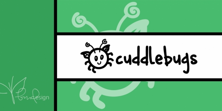 Cuddlebugs font preview