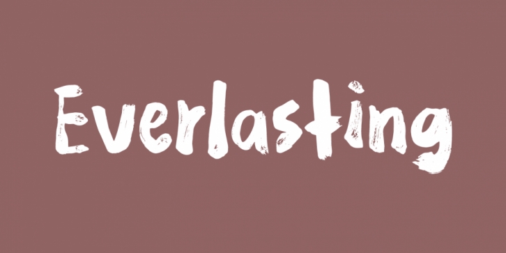 Everlasting font preview