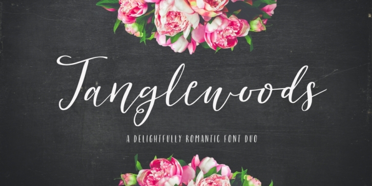 Tanglewoods font preview