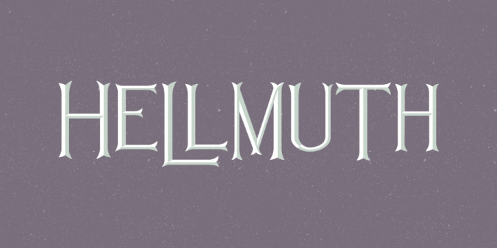 Hellmuth font preview