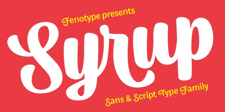 Syrup font preview