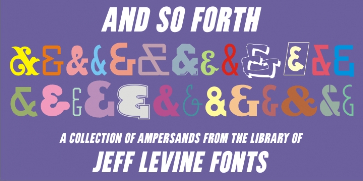 And So Forth JNL font preview