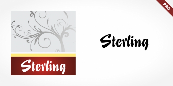 Sterling Pro font preview