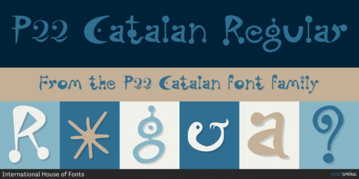 P22 Catalan font preview