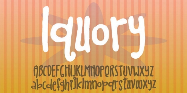 Iquory font preview