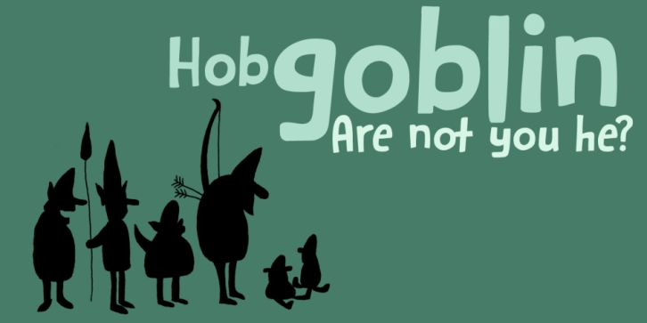 Hobgoblin font preview