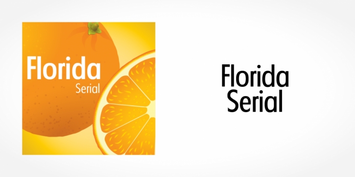 Florida Serial font preview