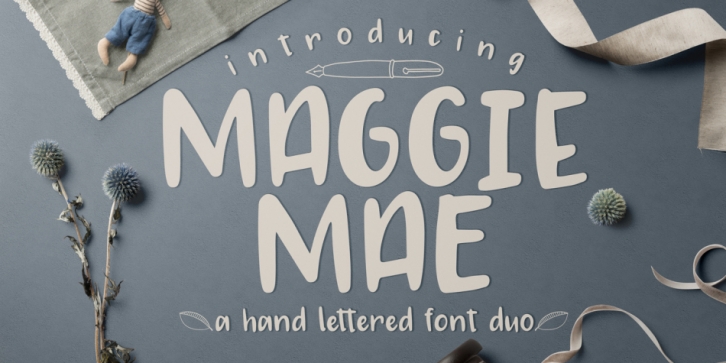 MAGGIE MAE font preview