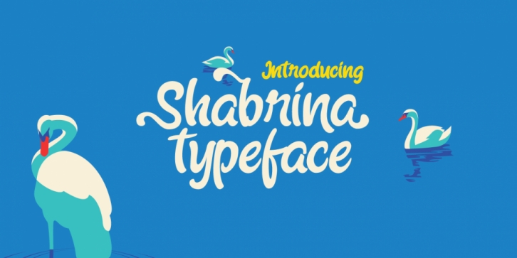 Shabrina font preview