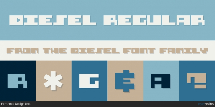 Diesel font preview