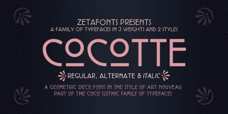 Cocotte font preview