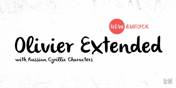 Olivier Extended font preview