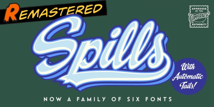 Spills font preview
