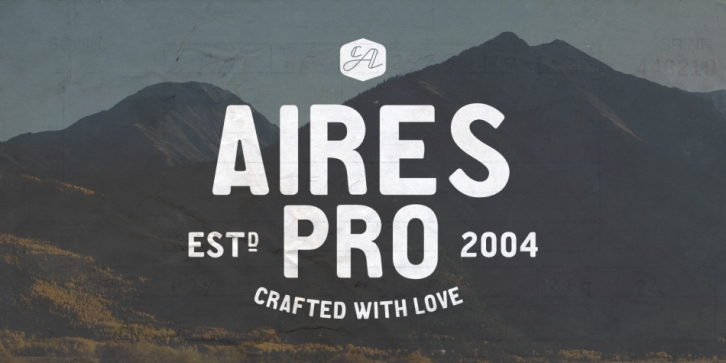 CA AiresPro font preview