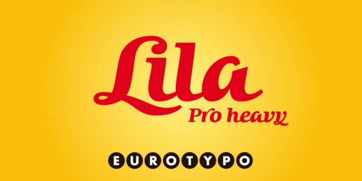 Lila Pro font preview