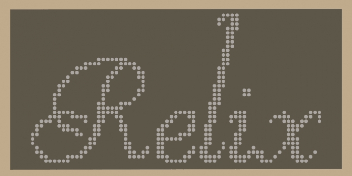 Relix font preview