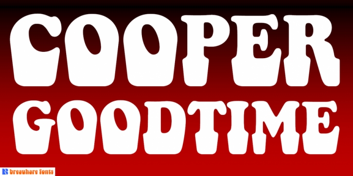 Cooper Goodtime font preview