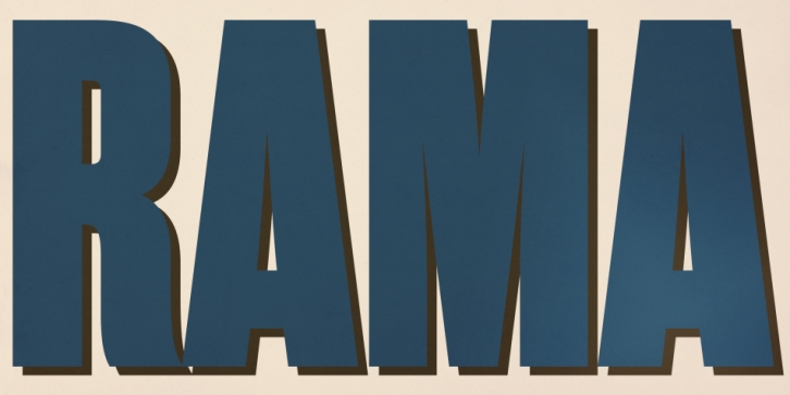 Rama Gothic M font preview