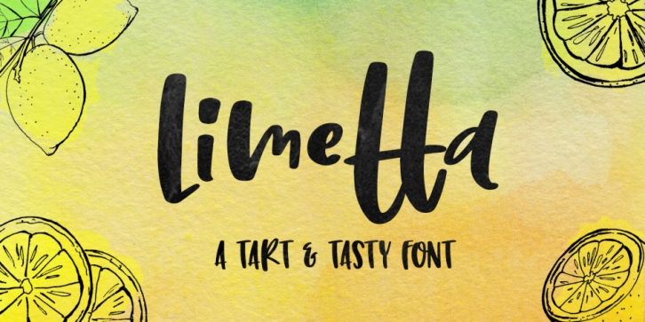 Limetta font preview