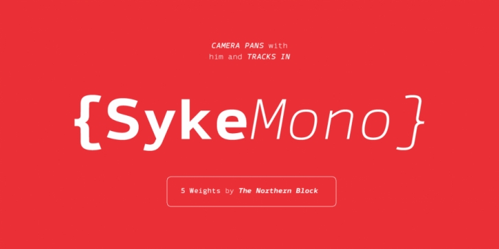 Syke Mono font preview