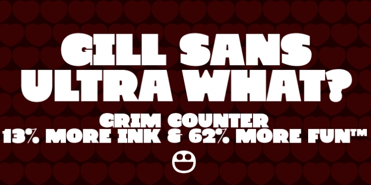 Grim Counter font preview