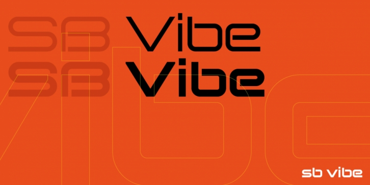 SB Vibe font preview