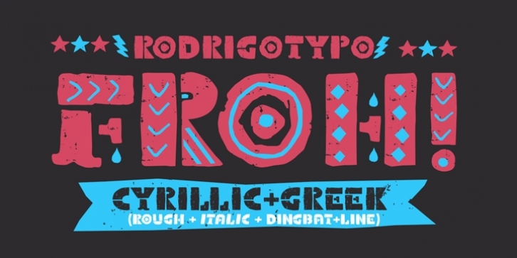 Froh font preview