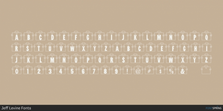 Lookey Here JNL font preview