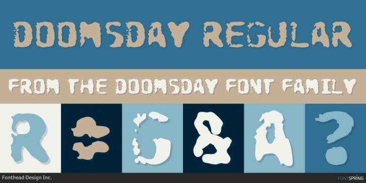 DoomsDay font preview