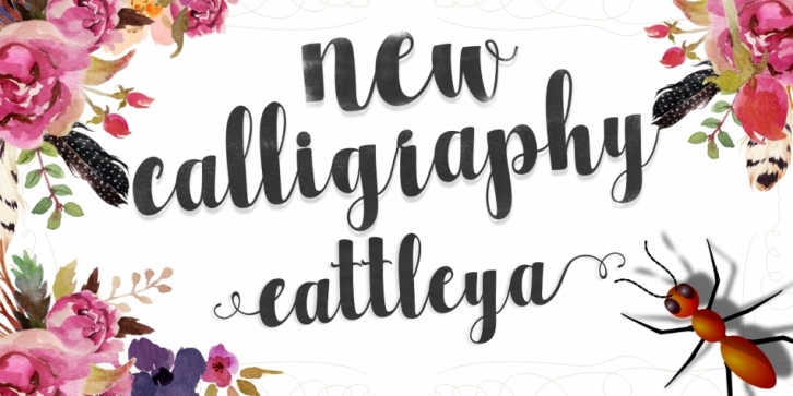 Cattleya Script font preview