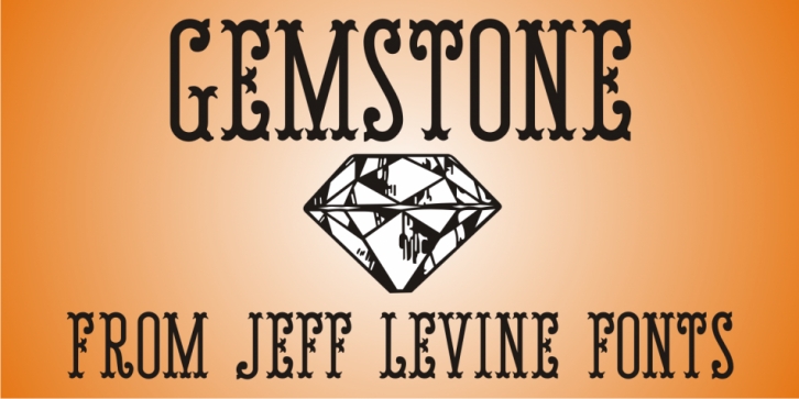 Gemstone JNL font preview