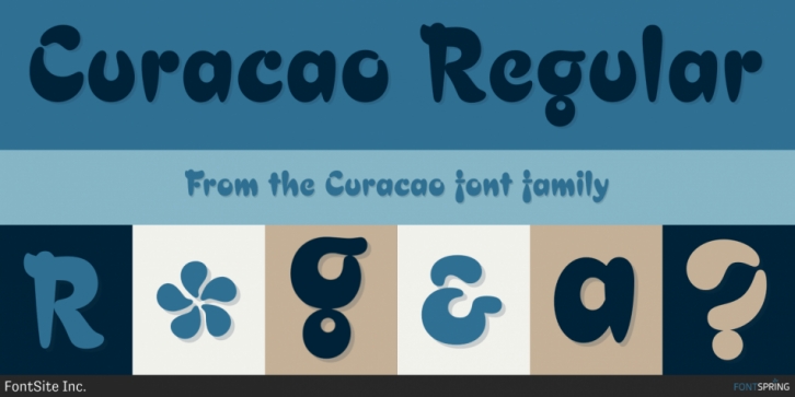 Curacao font preview