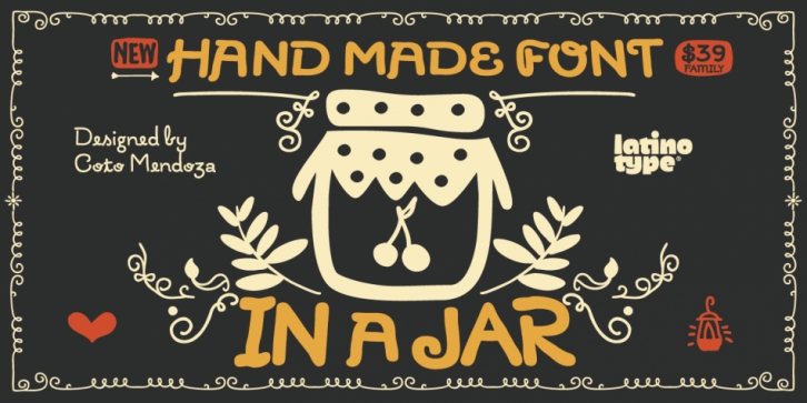 In a Jar font preview