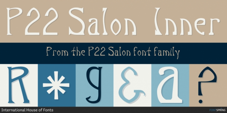 P22 Salon font preview