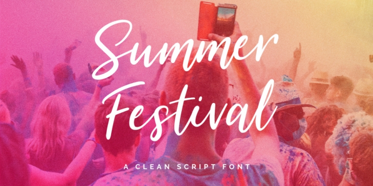 Summer Festival font preview
