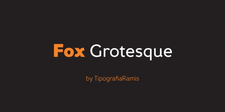 Fox Grotesque font preview