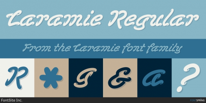 Laramie font preview