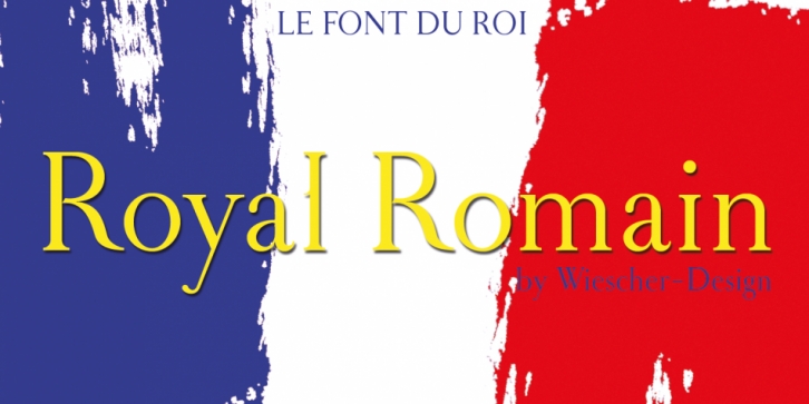 Royal Romain font preview