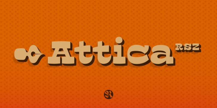 Attica RSZ font preview