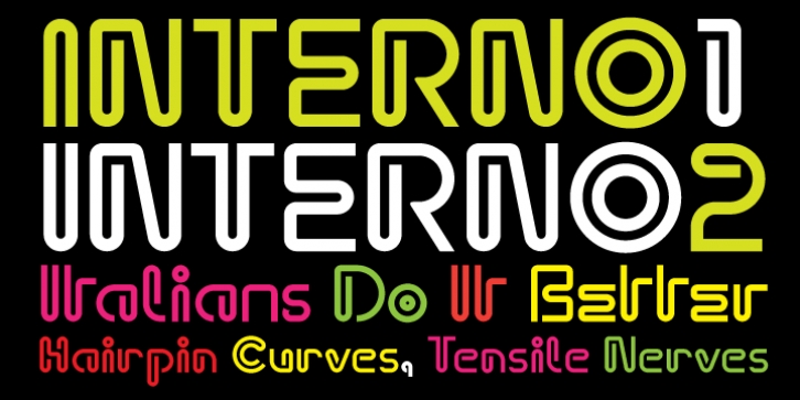 Interno font preview